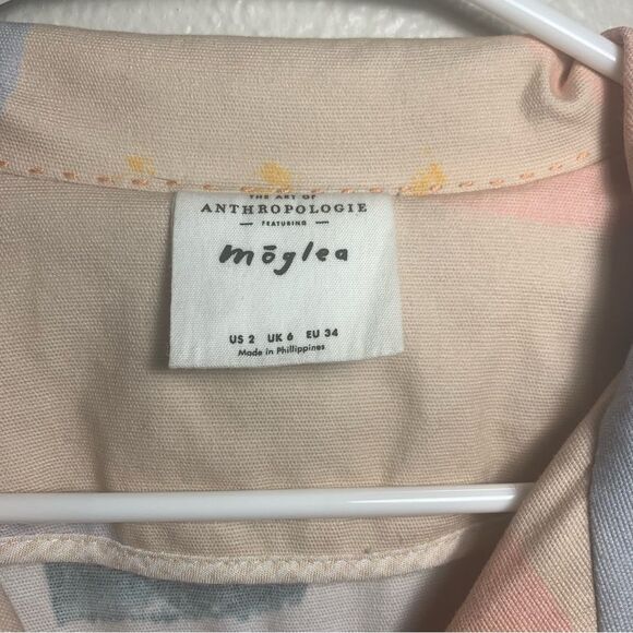 Anthropologie Moglea Daybreak Trench Coat- Size 2 - Picture 5 of 11